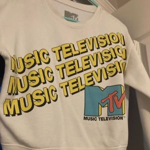 MTV Vintage Cropped Sweater
